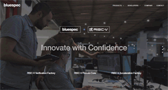 Desktop Screenshot of bluespec.com